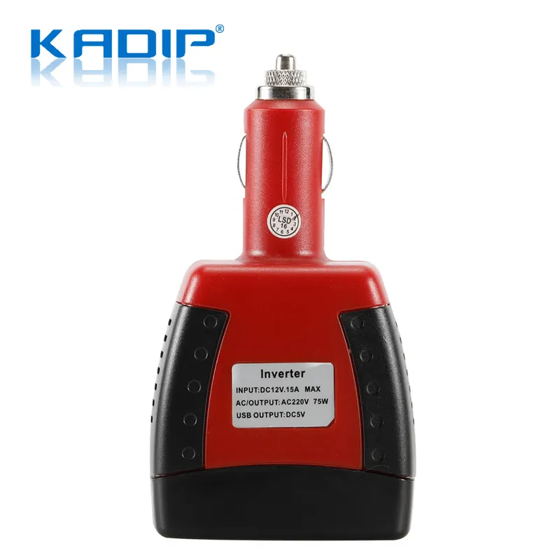 Kap Inverter Universal Buatan Cina Harga Inverter Daya Mobil 75W Di Pakistan