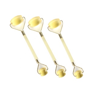 2019 nuevo diseño de belleza Facial cara de la herramienta para adelgazamiento de cuerpo masajeador Natural Jade rodillo - Product Image 1