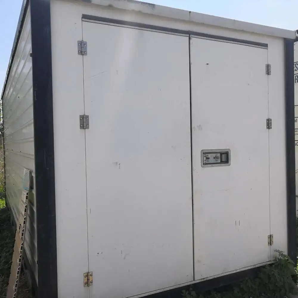 Low cost portable steel galvanized storage container