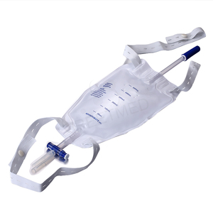 Dispoz-bolsa para coleção de urina a, bolsa descartável para perna com cinto, 250, 500, 600, <span class=keywords><strong>750ml</strong></span> - Product Image 4