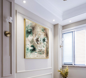 24x24 pouces, décoration murale abstraite <span class=keywords><strong>peinte</strong></span> à l'huile, peintures modernes, Art <span class=keywords><strong>sur</strong></span> <span class=keywords><strong>toile</strong></span> - Product Image 4