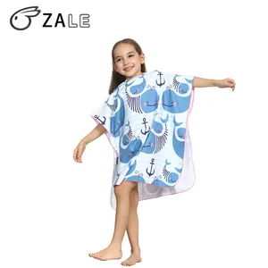 Friendly Skin Children 2018 High Quality Zale Hoodie Dress Cloth Micro Fiber Bath Towels Beach Towel Sport Towel