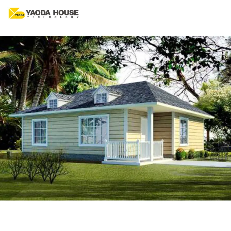 Project prefab real estate prefabricated light steel holiday villa house