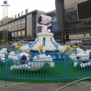 Prix usine en plein air parc d'attractions <span class=keywords><strong>famille</strong></span> <span class=keywords><strong>jeux</strong></span> volant mignon snoopy manèges à vendre - Product Image 4