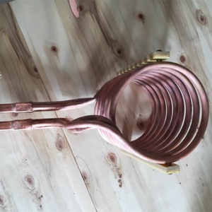 240V 50KW électrique à induction four de traitement de chauffage à vendre avec contrôleur bobine de cuivre <span class=keywords><strong>creuset</strong></span> <span class=keywords><strong>en</strong></span> graphite - Product Image 5