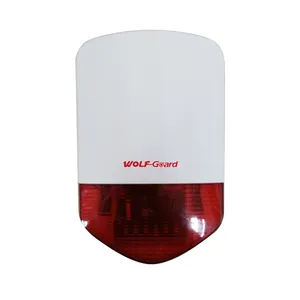 Sirène sans fil vendue directement par l'usine, alarme domestique, sirène extérieure pour système d'alarme de sécurité antivol avec application Tuya - Product Image 1