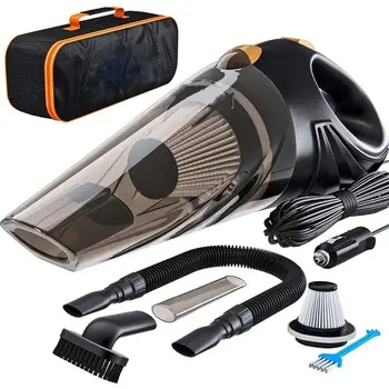 Car Vacuum Cleaner DC 12 Volt 120W 3 in 1 Multifunction 4.8 KPA Cyclonic Wet / Dry Auto Portable Vacuums Cleaner Dust