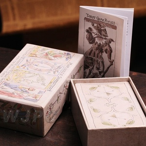 Vente en gros de cartes de tarot personnalisées, cartes de tarot vintage imprimées sur mesure, cartes d'oracle - Product Image 2