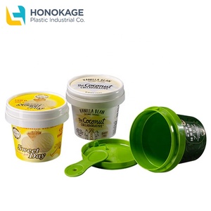 Bình Sữa Chua Tròn In Logo Thân Thiện Với Môi Trường Nhà Sản Xuất Bình Sữa Chua Bằng Nhựa Cốc Sữa Chua - Product Image 5