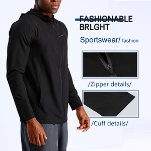 Veste de Sport Personnalisée d'Entraînement de Fitness, Tenue de Sport pour <span class=keywords><strong>Football</strong></span> et Course, Survêtement de Jogging <span class=keywords><strong>Homme</strong></span> sans Marque, Sweats à Capuche et Molletons pour <span class=keywords><strong>Homme</strong></span> - Product Image 4