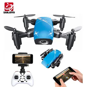 Popular Model S9HW Only 3cm Pocket Drone With 0.3MP HD Camera And Altitude Hold RC Quadcopter