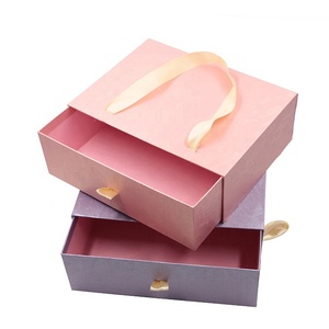 <strong>Personalised</strong> Eco Custom logo Printed Hard Rigid Cardboard Sliding Jewelry Packaging Sliding <strong>Gift</strong> <strong>Box</strong> Luxury Paper Drawer <strong>Box</strong> - Product Image 6