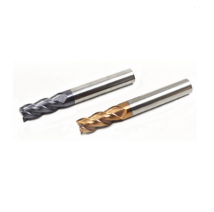 De carburo sólido HRC65 de bronce 2 flautas plaza final Mills alta calidad <span class=keywords><strong>cara</strong></span> de fresado de alta precisión - Product Image 4