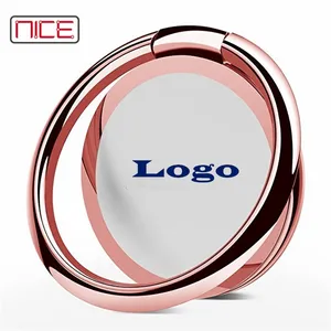 Magnetic Ponsel Pemegang Cincin Ponsel Berkualitas Tinggi Logo Pemegang Ring Ponsel