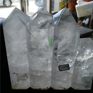 Varitas de montaña de cristal de cuarzo transparente natural <span class=keywords><strong>Torres</strong></span> de varitas conectadas Brother - Product Image 2