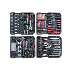 188pcs aluminum case Germany Kraft ,German design hand tool set,swiss kraft tool set