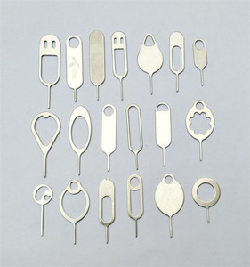 304 in acciaio inox Sim Card Pin chiave di espulsione ago accessori per telefono <span class=keywords><strong>cellulare</strong></span> - Product Image 6