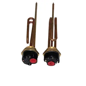 WNA-14 240V Immersion Bath Heater Parts Copper Material Heater Element With 20-80C Thermostat