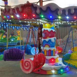 Populaire enfants parc d'attractions jeux 12 sièges mini chaise volante à vendre - Product Image 4