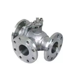 Foundry Customized Stainless steel unions valves and flanges Casting parts