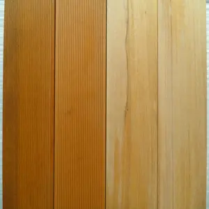 Cubierta de madera dura para exteriores, natural, duradero, S4S, Sin terminar, malayo, Balau