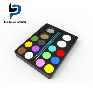 12 color multifunción a base de la Copa <span class=keywords><strong>del</strong></span> <span class=keywords><strong>Mundo</strong></span> a prueba de agua de dibujo de la cara y el cuerpo de pintura - Product Image 4