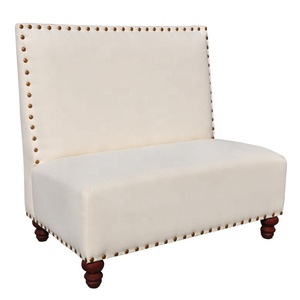 Moderno de cuero sintético de cuero blanco <span class=keywords><strong>restaurante</strong></span> cabinas circular banquette - Product Image 1