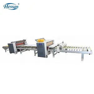 Hessan aluminium Honeycomb Production Line/PUR glue Multifunctional Laminating Machine/ automatic MDF production line