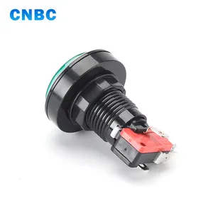 Nhà Máy 16A 250VAC 24Mm Máy Chơi Game Arcade 3 Pin Push Button Chuyển