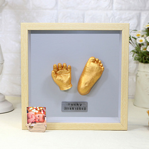 Boîte profonde Cadre PS Cadre De Boîte Ombre Carrée 4.3 CM Profondeur Bébé Mains Pied <span class=keywords><strong>Moulage</strong></span> de Cadre De Boîte D'ombre - Product Image 4