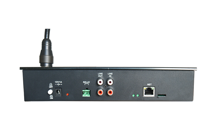 SIP Protocol IP Network Broadcast Intercom Microphone