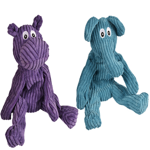 Venta al por mayor del fabricante lindo masticar squeak bordado mono elefante <span class=keywords><strong>de</strong></span> peluche <span class=keywords><strong>de</strong></span> felpa juguetes para perros mascotas - Product Image 1