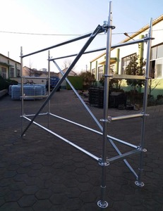 Ponteggi Layher rosetta/ringlock morsetto accessori <span class=keywords><strong>scala</strong></span> orizzontale e diagonale cuneo lock system - Product Image 4