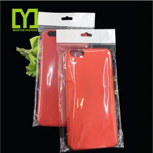 Transparent Self-adhesive OPP Self-Compacting Small Plastic Hanging Bag For Following Packing Resealable Packaging Bag