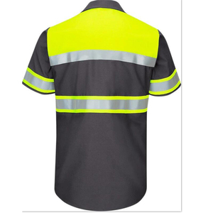 Camicia <span class=keywords><strong>da</strong></span> <span class=keywords><strong>lavoro</strong></span> a manica lunga con nastro riflettente ad alta visibilità - Product Image 4