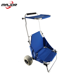 Práctico Carro de <span class=keywords><strong>Playa</strong></span> Plegable de Aluminio Ligero para Actividades de <span class=keywords><strong>Playa</strong></span> y Pesca, Combinado con Carro para SUP - Product Image 2