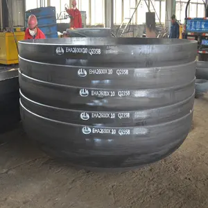 Forged Steel Boiler Pressure Vessel Tank Half Sphere Dome Pipe End Caps Cover