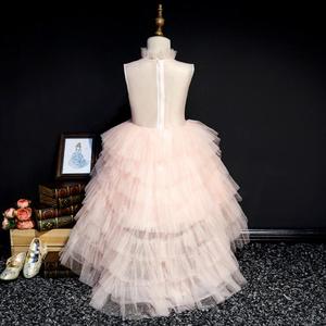 2019 mode USA queue de poisson bébé fille robe de soirée broderie longue Type Boutique petite fille <span class=keywords><strong>jolie</strong></span> robe - Product Image 2