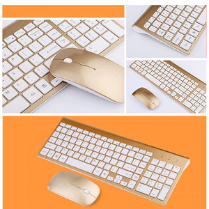 2018 Offre Spéciale colorée sans fil <span class=keywords><strong>clavier</strong></span> et souris combo pour ordinateur - Product Image 4