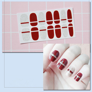 2019 vente chaude pas cher étanche corée style d'art d'<span class=keywords><strong>ongle</strong></span> de beauté clou décoratif autocollant protecteur - Product Image 3