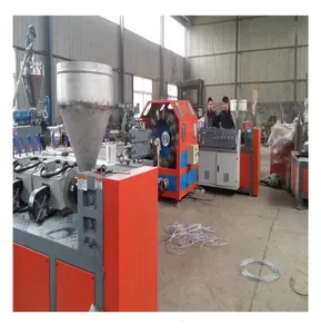 PVC Fiber reinforcing hose production line PVC soft Pipe making machine pvc garden hose production line