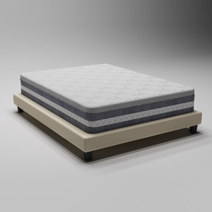 Dillant Gel Mới Nhất Vải Pocket Bộ Nhớ Cao Su Tự Nhiên Đôi Giường Đơn King Kích Thước Có Thể Gập Lại Foam Mùa Xuân Nệm - Product Image 4