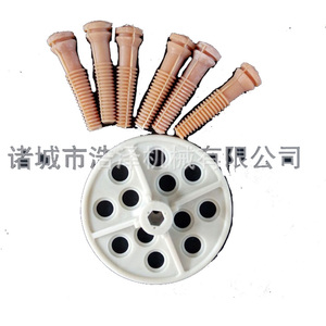 De los dedos de pollo máquina desplumadora para aves de corral sacrificio y línea de procesamiento en el matadero - Product Image 1