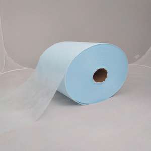 ผ้าไม่ทอไฮโดรฟิลิกสีฟ้าสำหรับผ้าอ้อมสำหรับเด็กผ้าอนามัย - Product Image 3