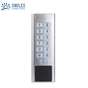 Wi-Fi TUYA 12-30 В 125 кГц Водонепроницаемая металлическая дверная клавиатура с паролем/IP68 <span class=keywords><strong>RFID</strong></span> Контроль доступа отпечатков пальцев - Product Image 3