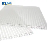 Twin Wall Polycarbonate Greenhouse Roof Panels, 6 mm