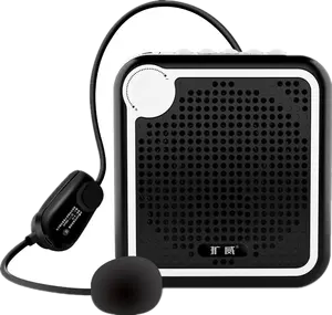 Callvi V-319 UHF Fm DSP Rádio UHF Mini sem fio microfone Ensino Amplificador de Voz Portátil para Professores choaches turnê