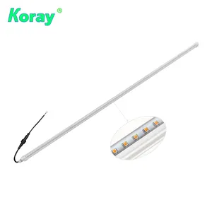 20 w 36 w 40 w 1200 millimetri led coltiva la luce del tubo della lampada pianta 660nm 630nm 450nm 720nm per interni serra piante di ortaggi