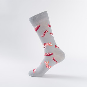 Rosso de <span class=keywords><strong>la</strong></span> vieja escuela niños lindo tubo calcetines de algodón - Product Image 2