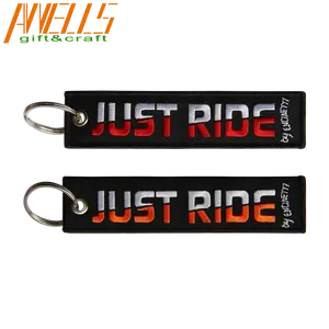 Keychain Supplier Custom Embroidered Keychain Design Custom Hot Sale Key Chain With Embroidered Logo Keyring